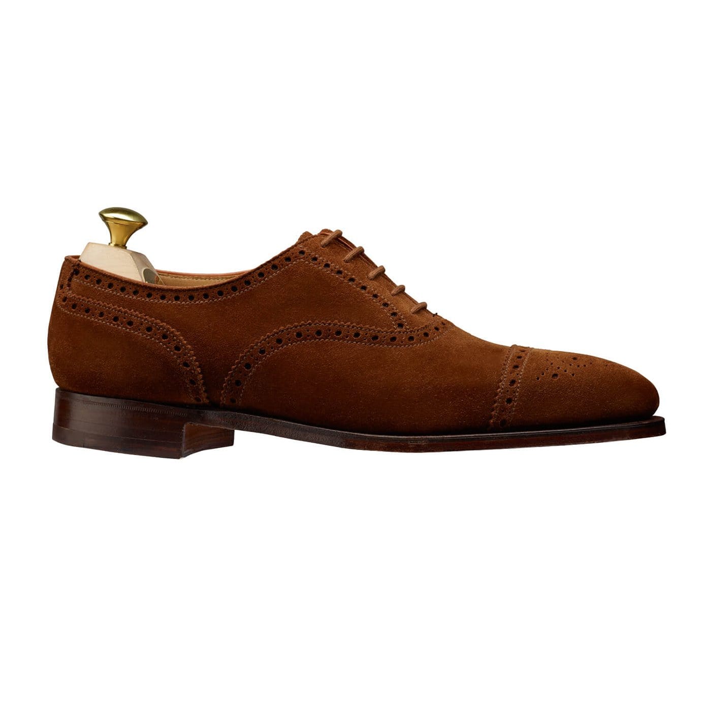 Crockett & Jones Westfield Tobacco Calf Suede