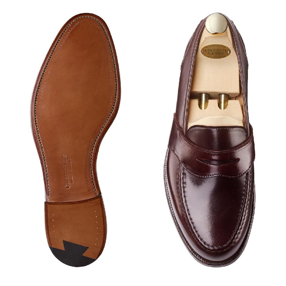 Crockett & Jones Yale Burgundy Cordovan