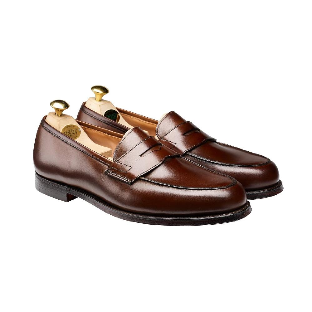crockett & jones Grantham 2 Dark Brown Burnished Calf