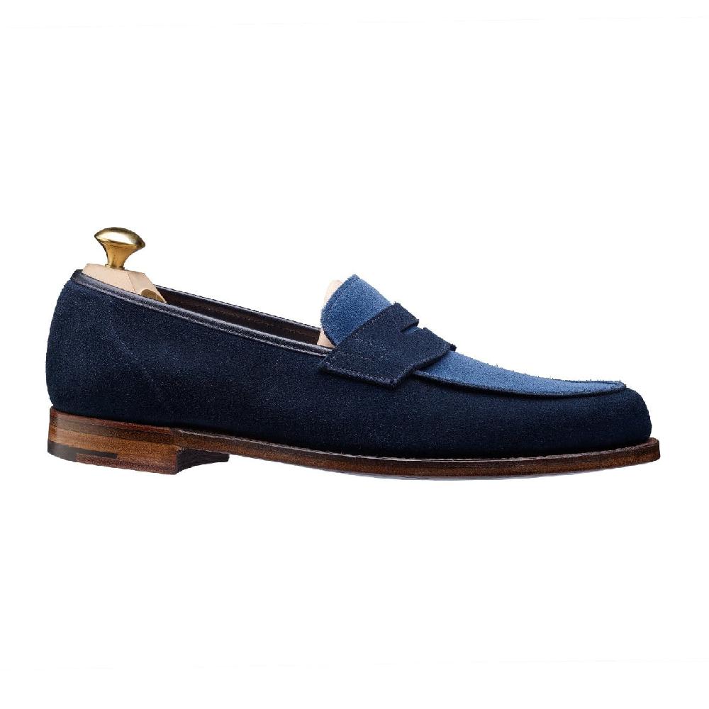 Crockett & Jones Richmond 2 Ocean Suede & Mid-Blue Suede