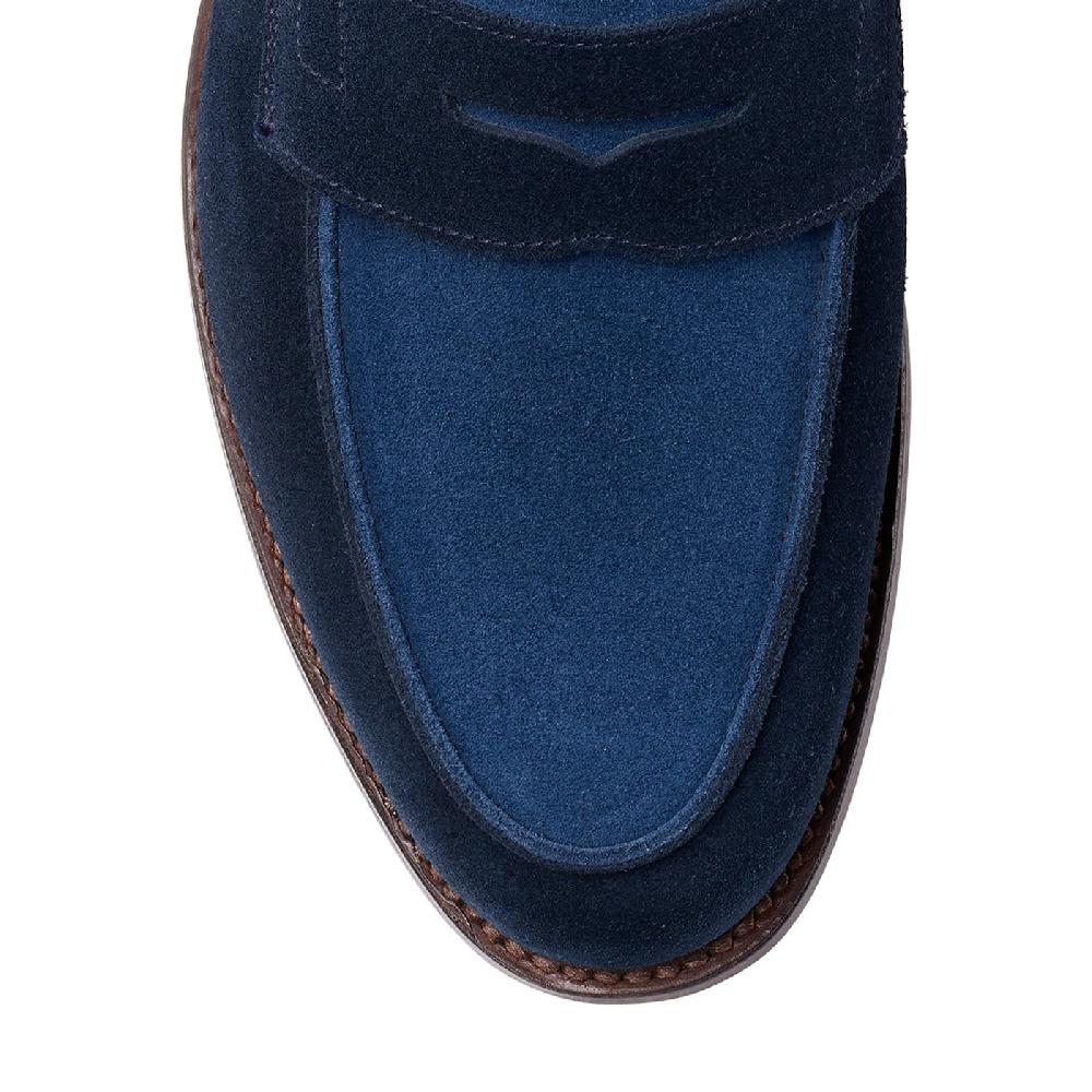 Crockett & Jones Richmond 2 Ocean Suede & Mid-Blue Suede