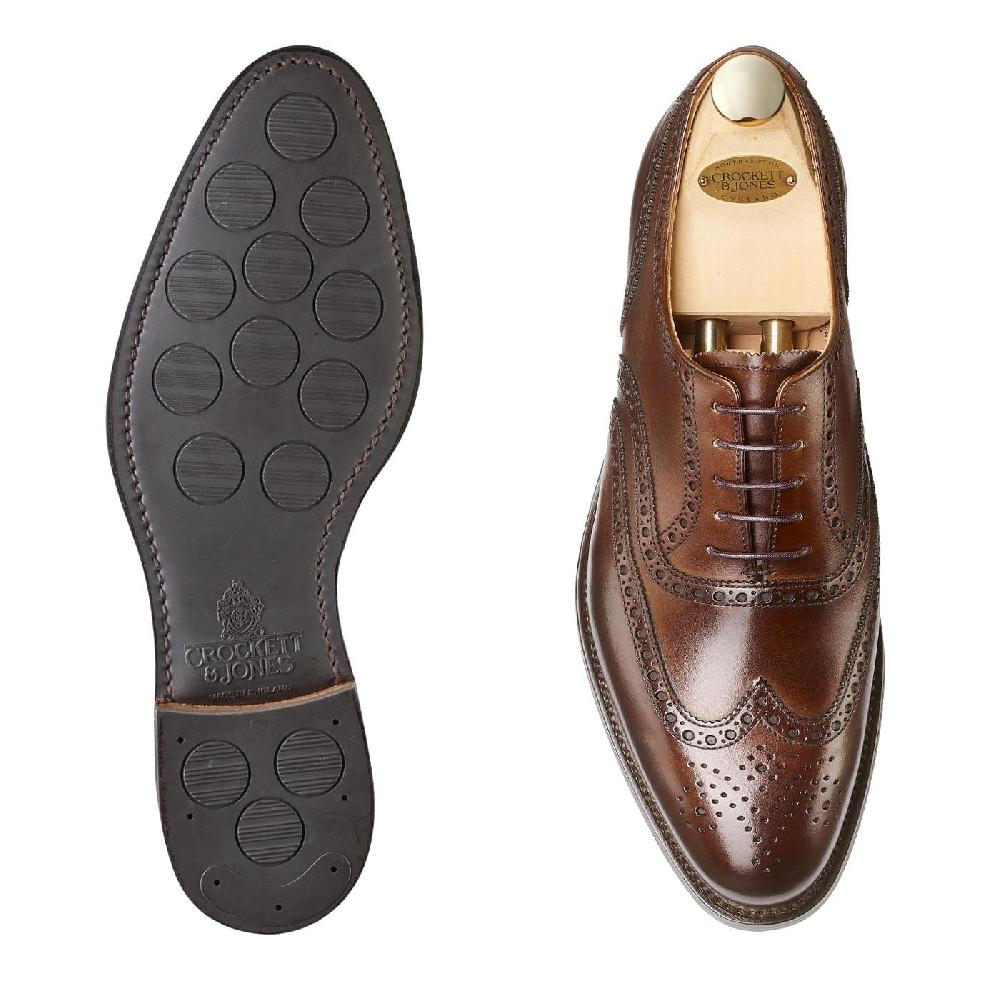 Crockett & Jones Westgate 2 Dark Brown Burnished Calf
