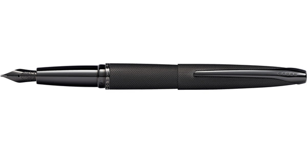 Cross ATX® Brushed Black Stainless Steel Fine Nib Fountain Pen