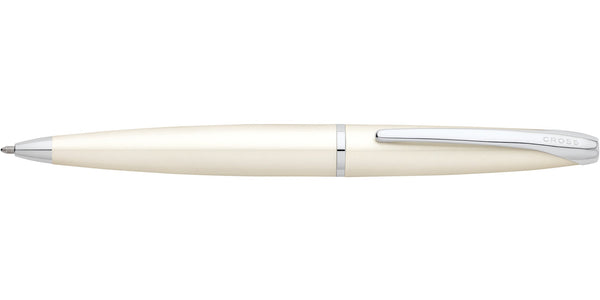 Cross ATX® Pearlescent White Lacquer Ballpoint Pen