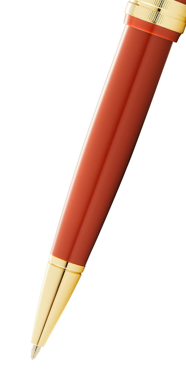 Cross Bailey Light™ Polished Amber Resin And Gold Tone Ballpoint Pen
