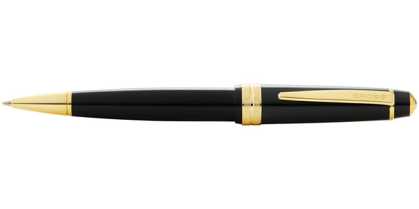 Cross Bailey Light™ Polished Black Resin And Gold Tone Ballpoint Pen