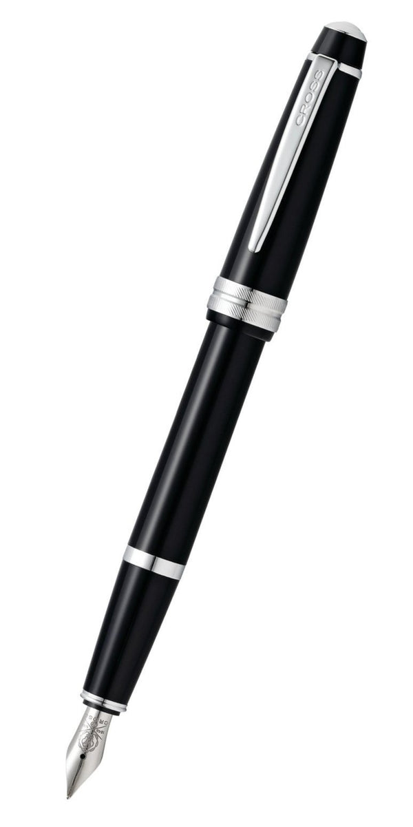 cross Bailey Light™ Polished Black Resin Fine Nib Fountain Pen