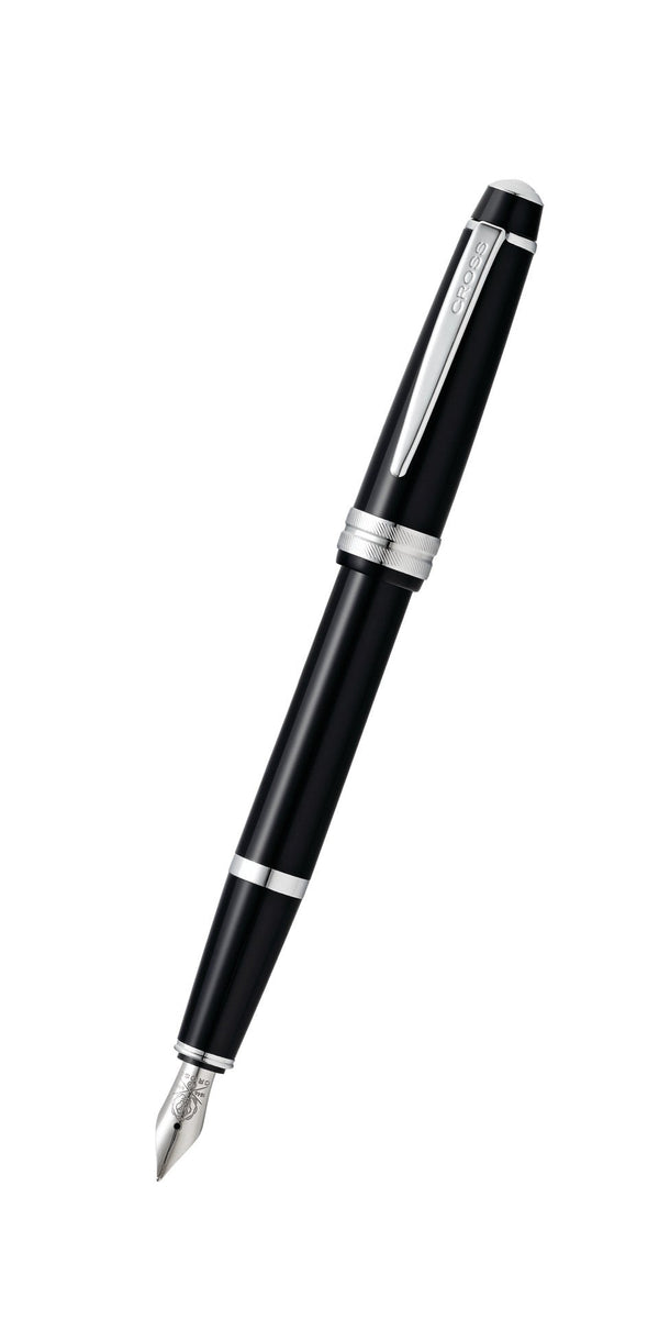 cross Bailey Light™ Polished Black Resin Medium Nib Fountain Pen