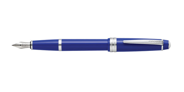 Cross Bailey Light™ Polished Blue Resin Fine Nib Fountain Pen
