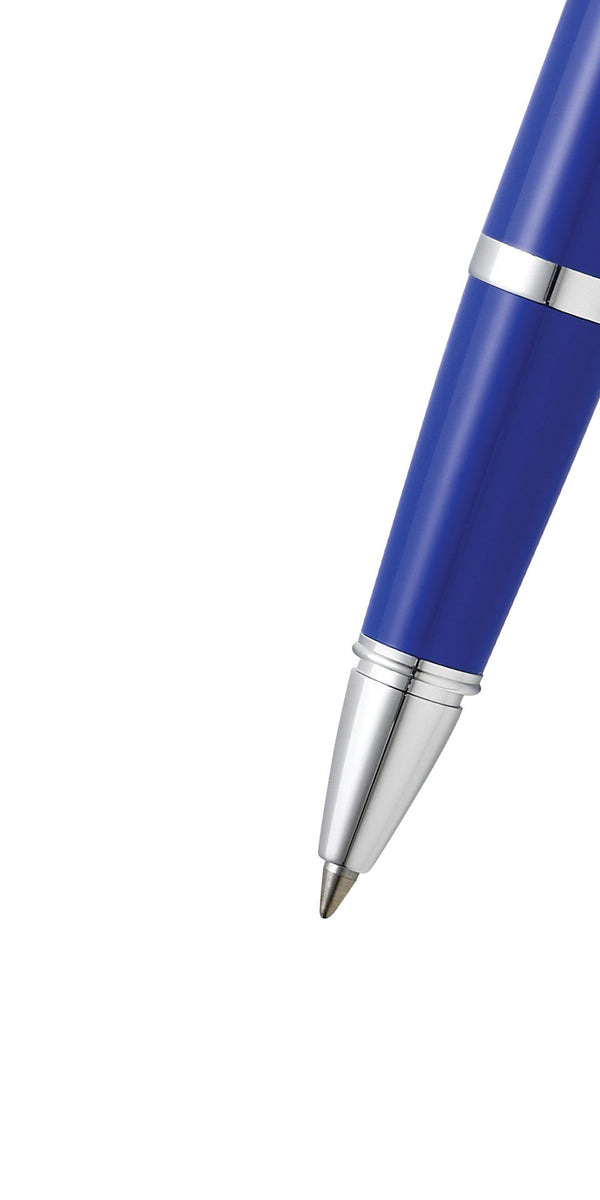 Cross Bailey Light™ Polished Blue Resin Rollerball Pen