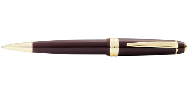 Cross Bailey Light™ Polished Burgundy Resin And Gold Tone Ballpoint Pen