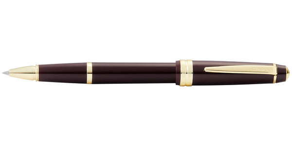 Cross Bailey Light™ Polished Burgundy Resin And Gold Tone Rollerball Pen