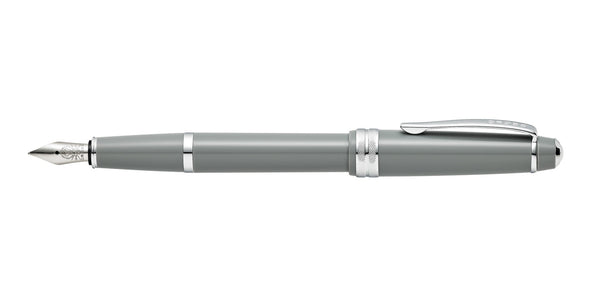Cross Bailey Light™ Polished Gray Resin Extra-Fine Nib Fountain Pen