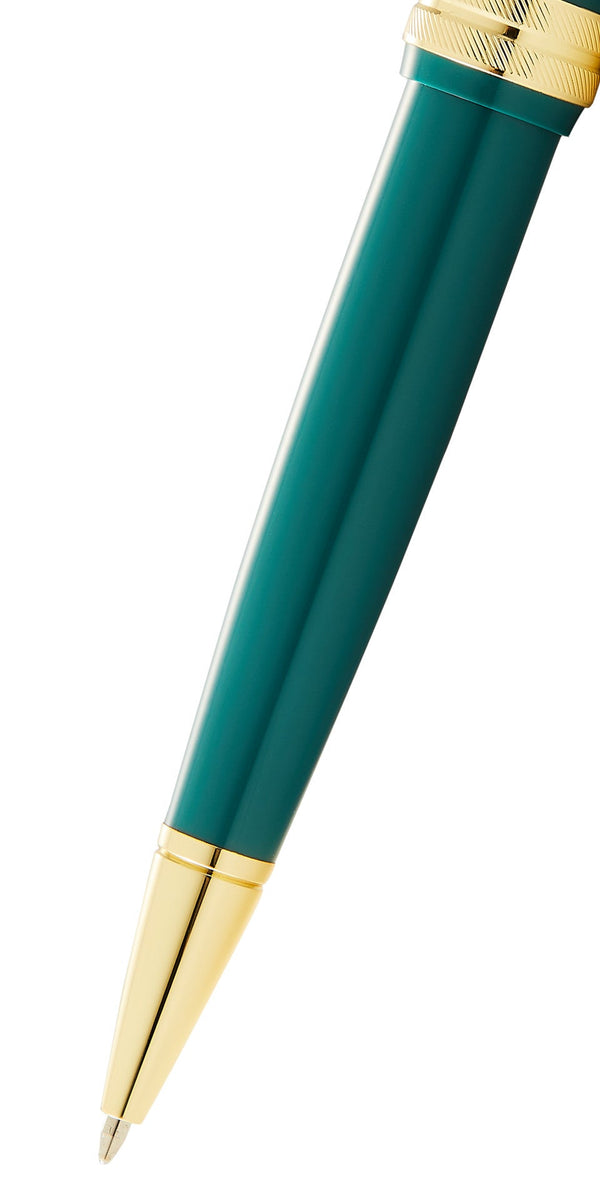 Cross Bailey Light™ Polished Green Resin And Gold Tone Ballpoint Pen