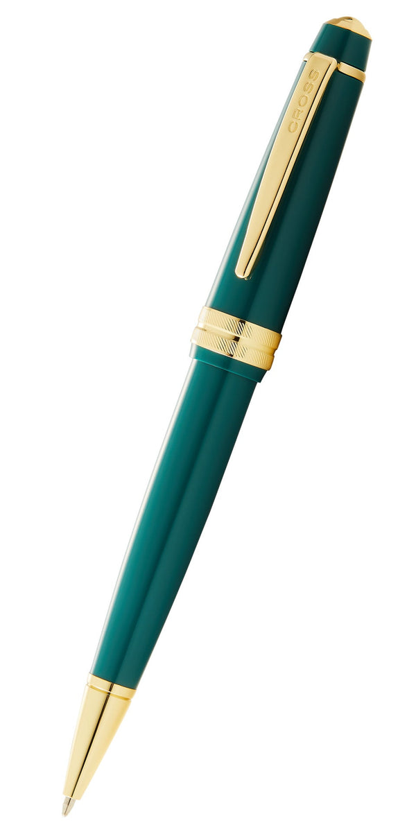 cross Bailey Light™ Polished Green Resin and Gold Tone Ballpoint Pen