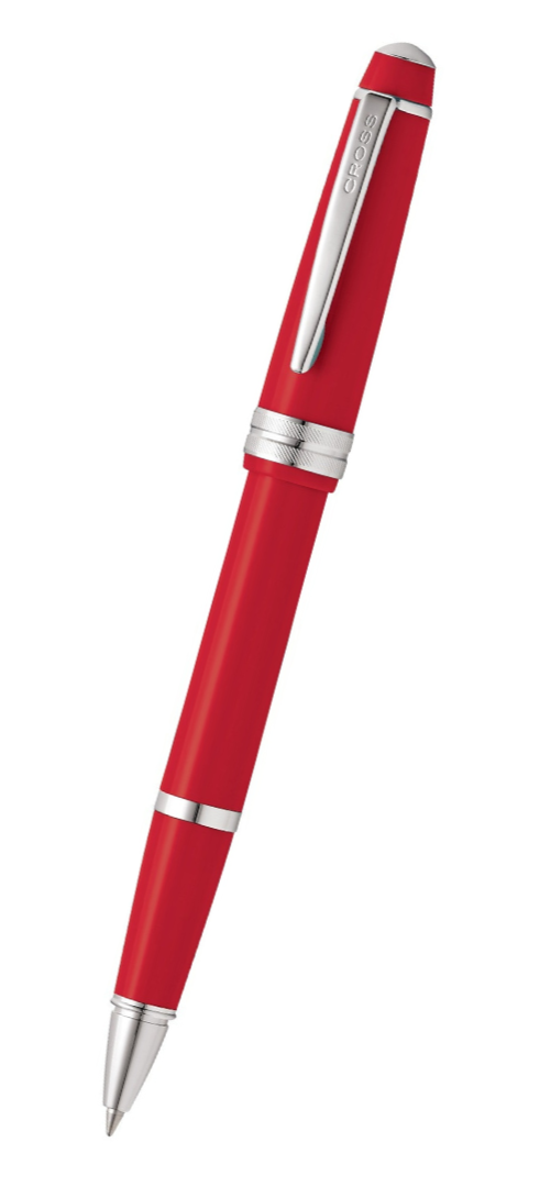 cross Bailey Light™ Polished Red Resin Rollerball Pen