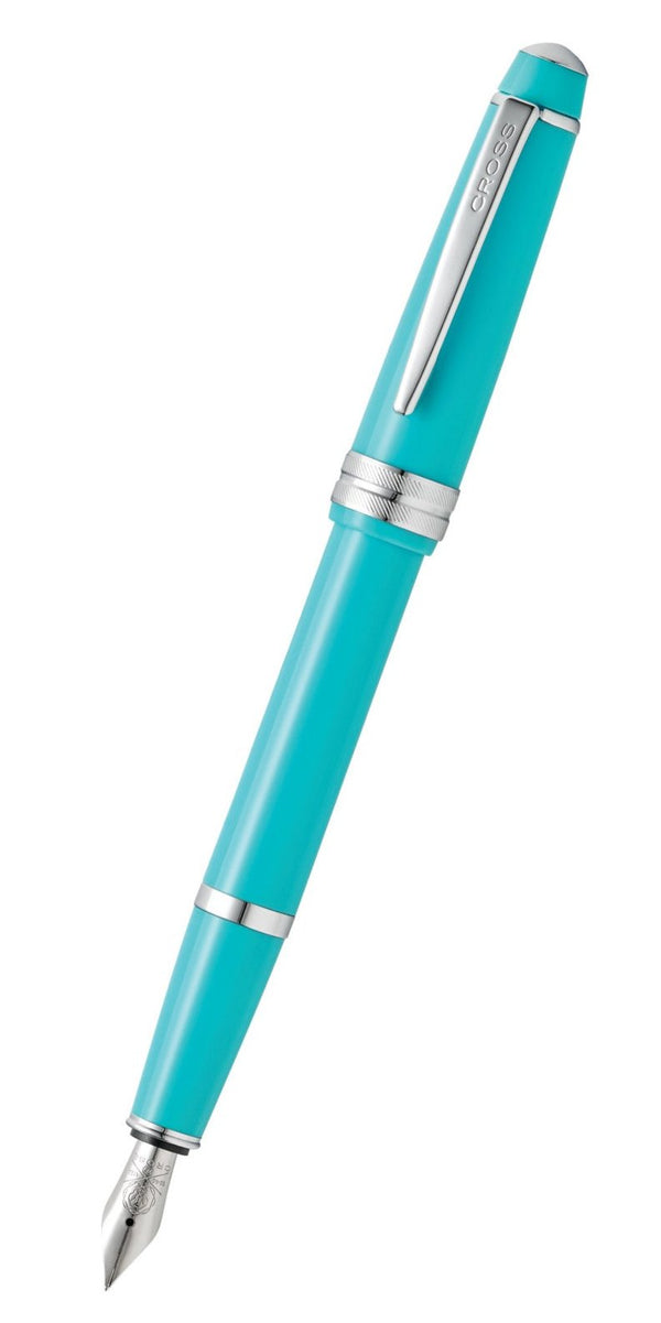 cross Bailey Light™ Polished Teal Resin Extra Fine Nib Fountain Pen