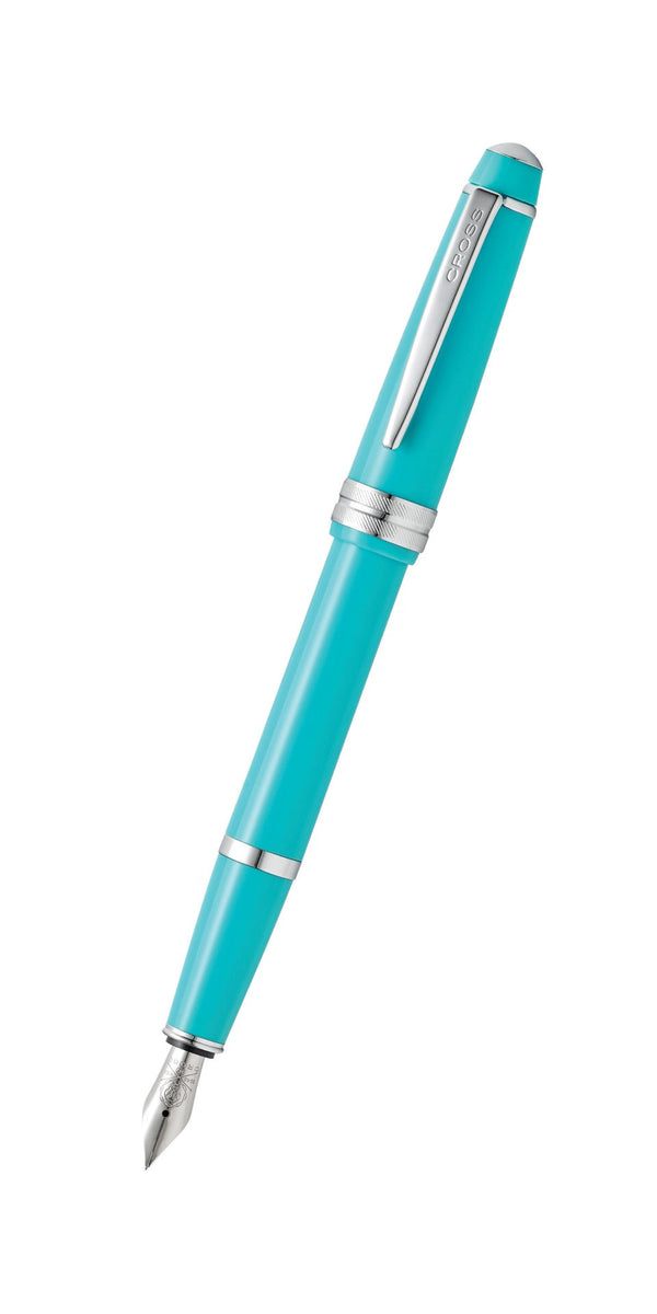 cross Bailey Light™ Polished Teal Resin Fine Nib Fountain Pen