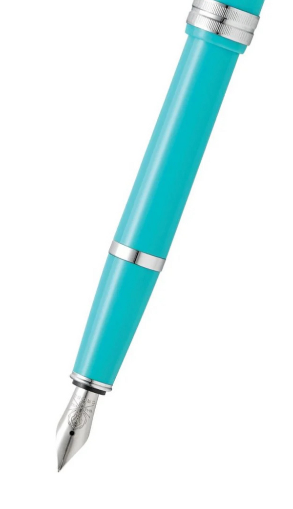 Cross Bailey Light™ Polished Teal Resin Medium Nib Fountain Pen