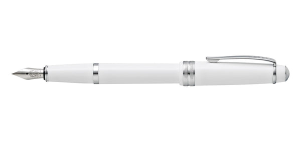 Cross Bailey Light™ Polished White Resin Fine Nib Fountain Pen