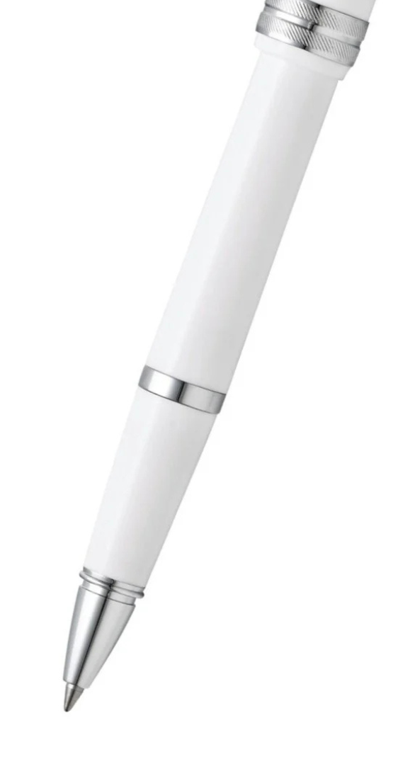 Cross Bailey Light™ Polished White Resin Rollerball Pen