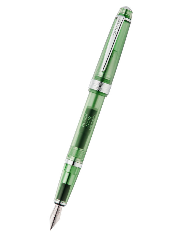 cross Bailey Light™ Translucent Green Resin Extra-Fine Nib Fountain Pen