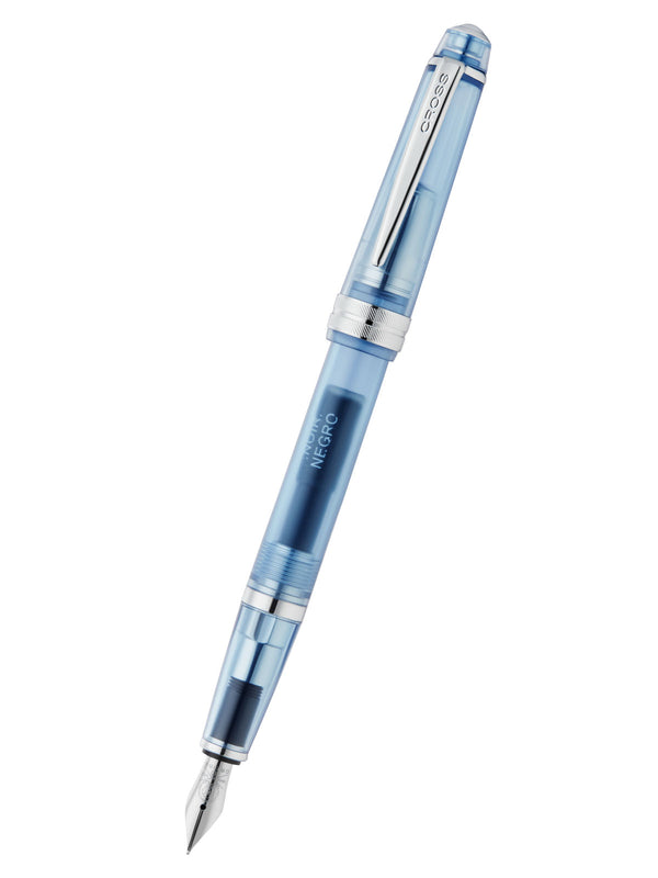 cross Bailey Light™ Translucent Navy-Blue Resin Extra-Fine Nib Fountain Pen