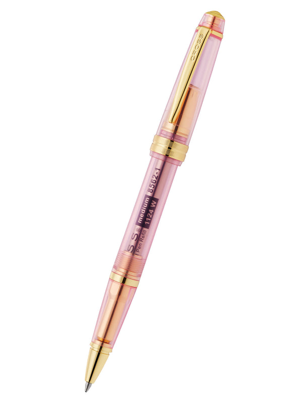 cross Bailey Light™ Translucent Pink Sapphire Resin Ballpoint Pen