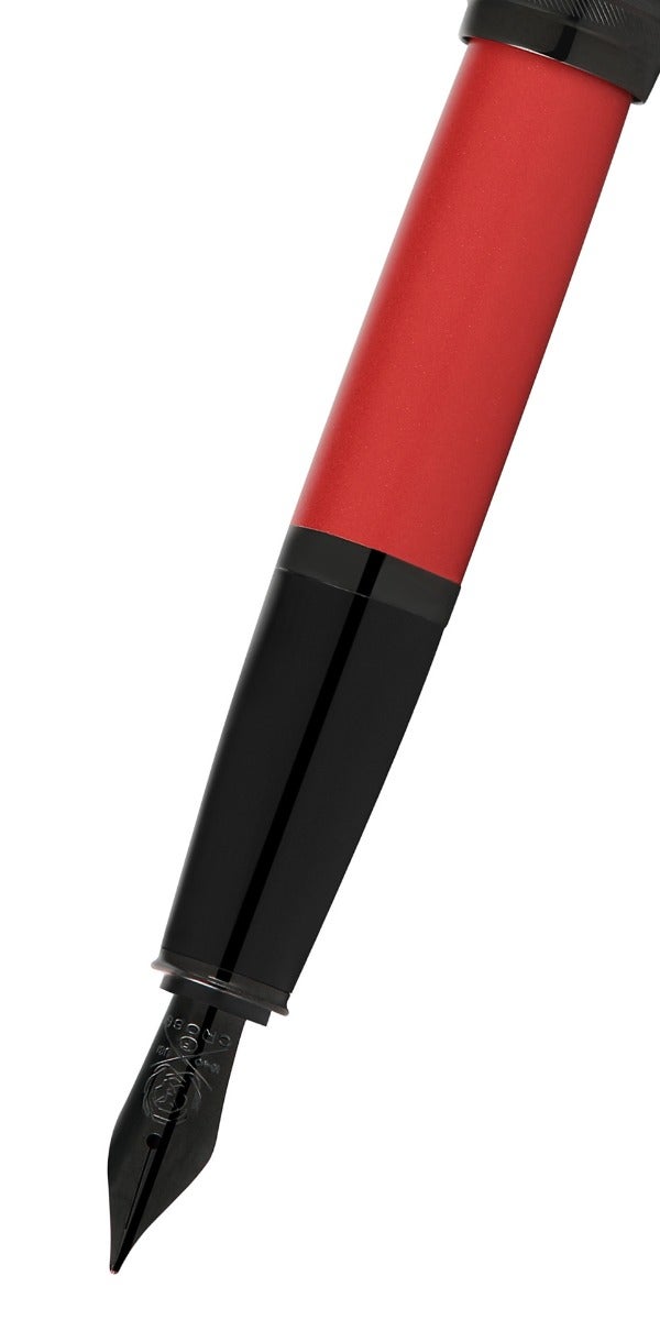 Cross Bailey™ Matte Red Lacquer Stainless Steel Fine Nib Fountain Pen