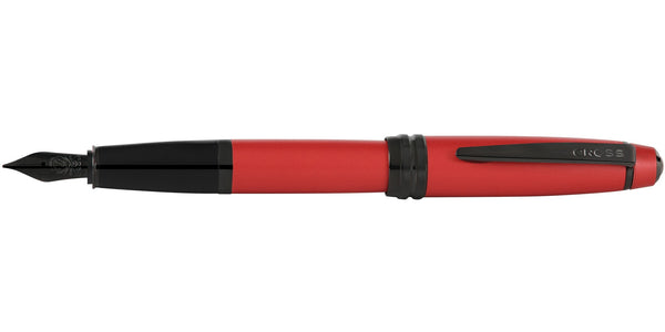Cross Bailey™ Matte Red Lacquer Stainless Steel Fine Nib Fountain Pen