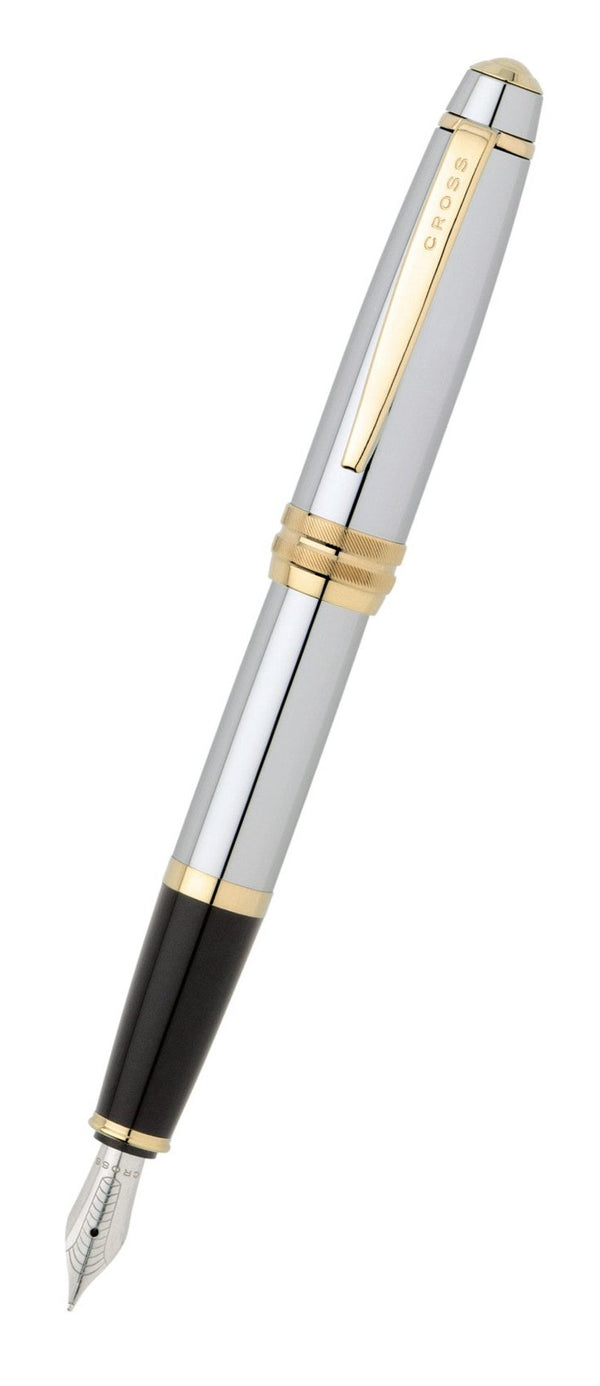 cross Bailey™ Medalist® Stainless Steel Medium Nib Fountain Pen