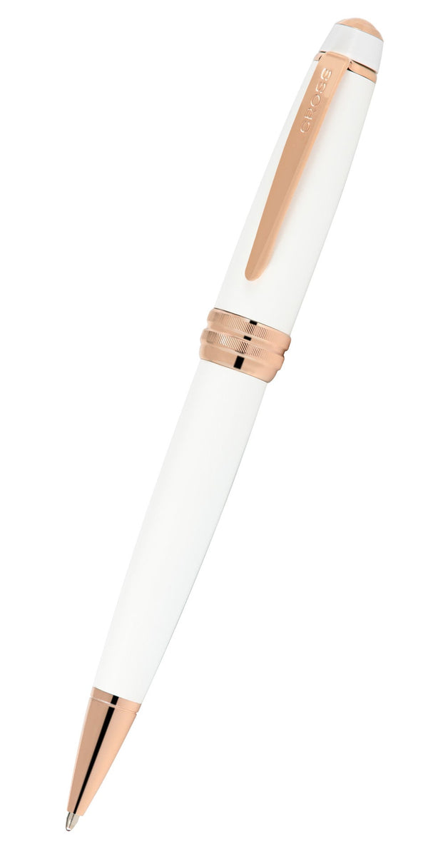 cross Bailey™ Pearlescent White Lacquer Ballpoint Pen