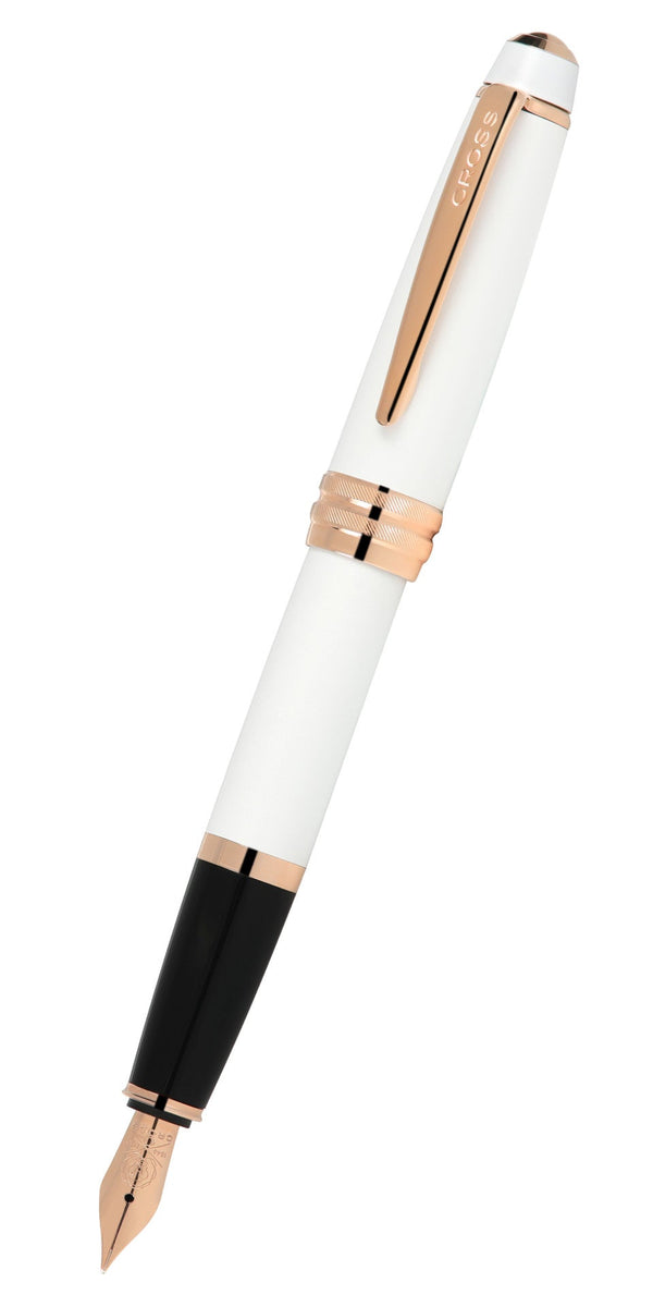 cross Bailey™ Pearlescent White Lacquer Fountain Pen
