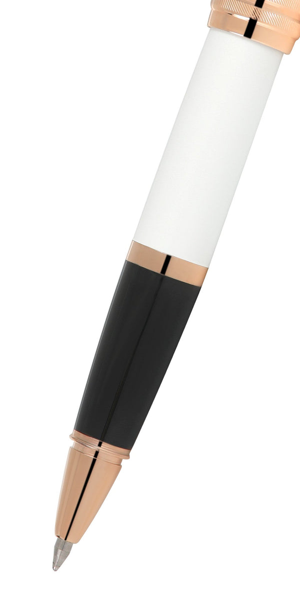 Cross Bailey™ Pearlescent White Lacquer Rollerball Pen
