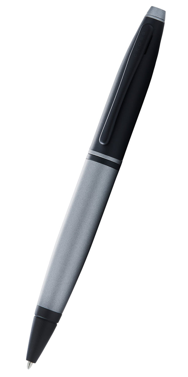 cross Calais™ Matte Gray and Black Lacquer Ballpoint Pen
