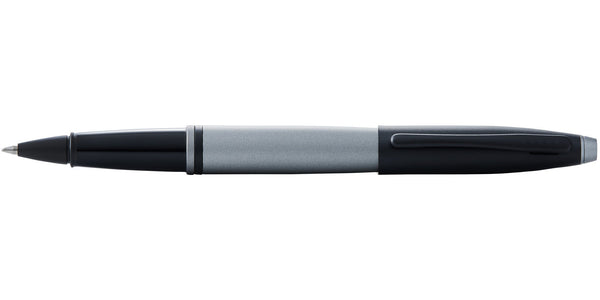Cross Calais™ Matte Gray And Black Lacquer Rollerball Pen