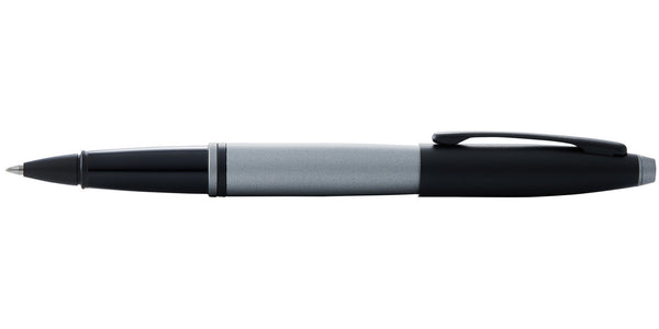 Cross Calais™ Matte Gray And Black Lacquer Rollerball Pen