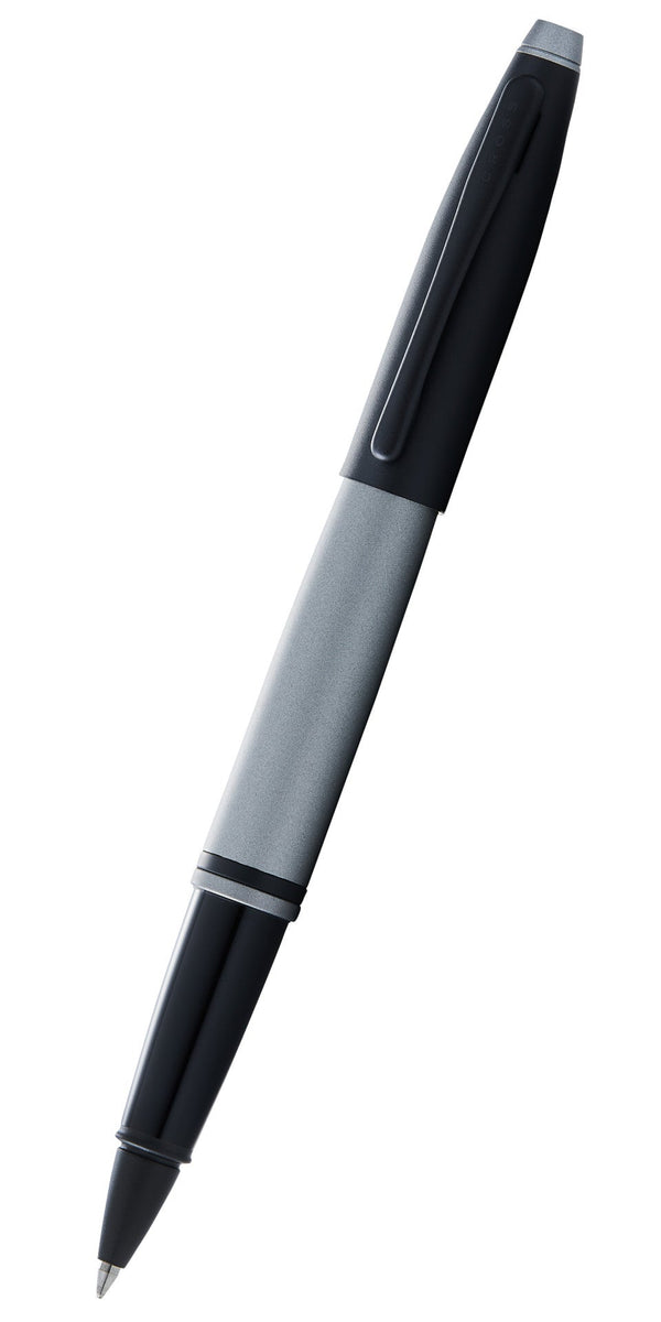 cross Calais™ Matte Gray and Black Lacquer Rollerball Pen