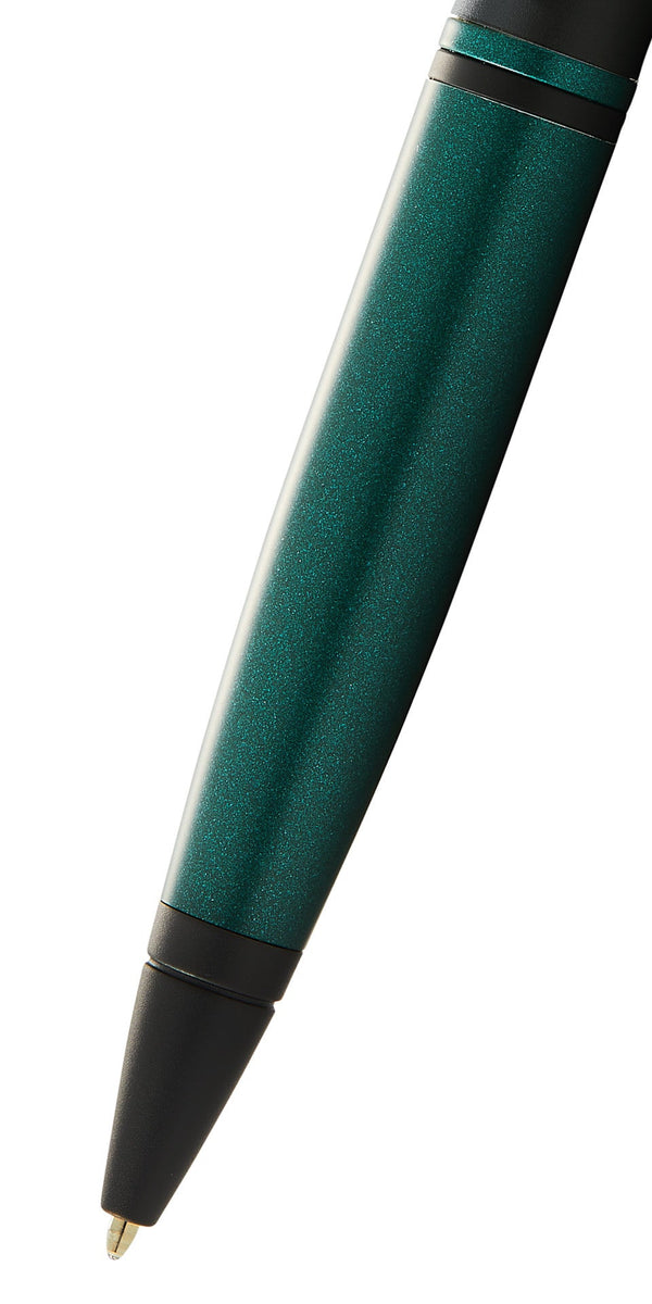Cross Calais™ Matte Green And Black Lacquer Ballpoint Pen