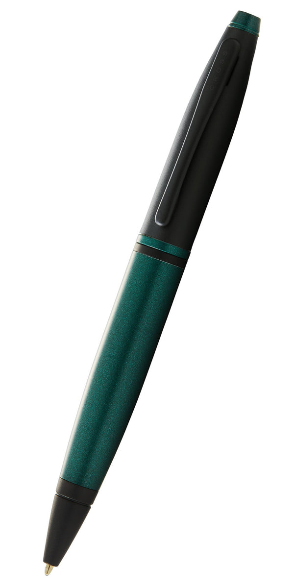 cross Calais™ Matte Green and Black Lacquer Ballpoint Pen