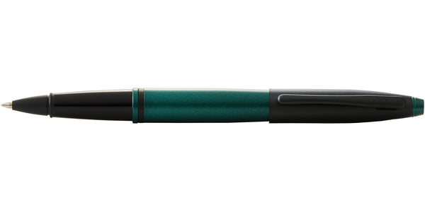 Cross Calais™ Matte Green And Black Lacquer Rollerball Pen