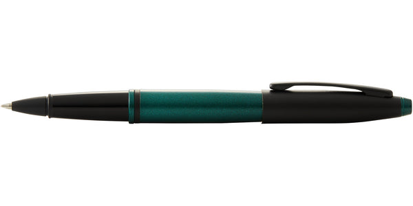 Cross Calais™ Matte Green And Black Lacquer Rollerball Pen