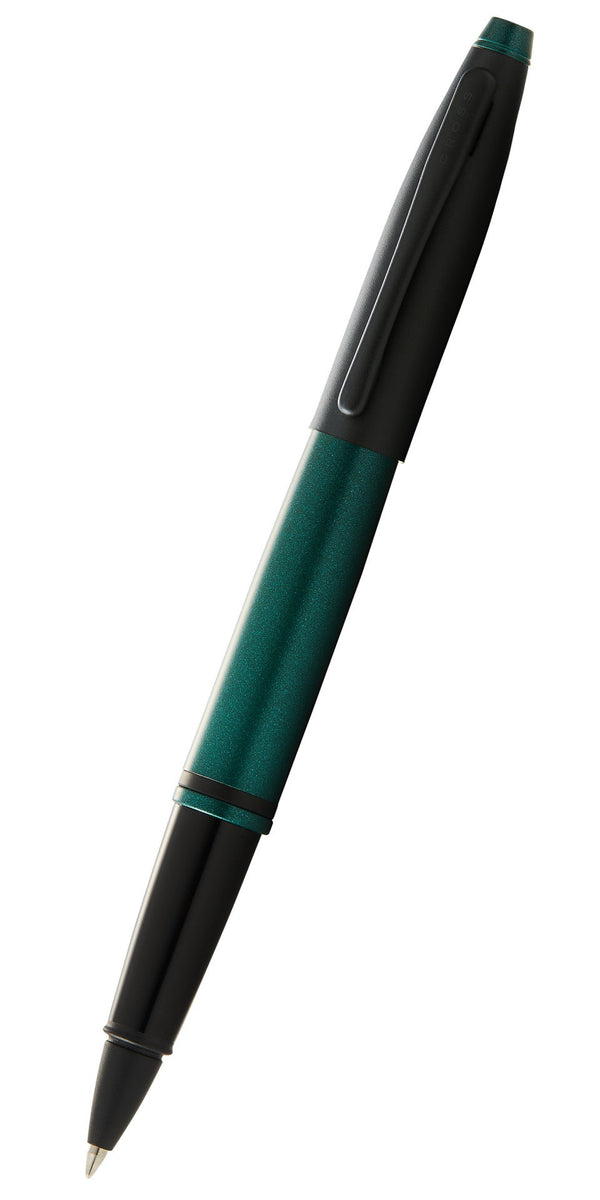 cross Calais™ Matte Green and Black Lacquer Rollerball Pen
