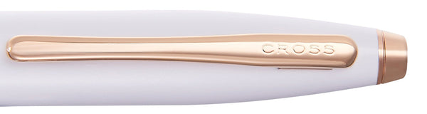 Cross Calais™ Pearlescent White Lacquer Ballpoint Pen