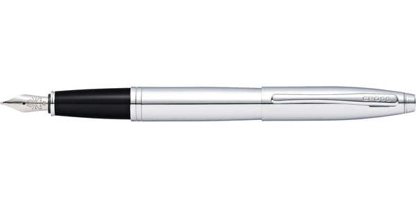 Cross Calais™ Polished Chrome Stainless Steel Medium Nib Fountain Pen