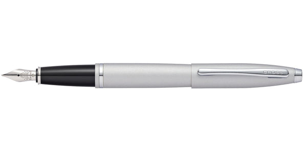 Cross Calais™ Satin Chrome Stainless Steel Medium Nib Fountain Pen