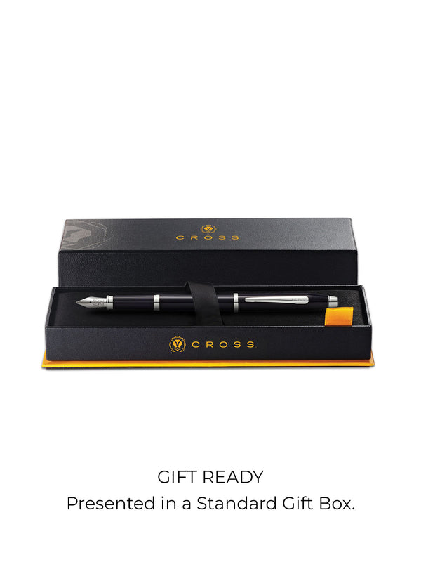 Cross Century® II Black Lacquer Fine Nib Fountain Pen