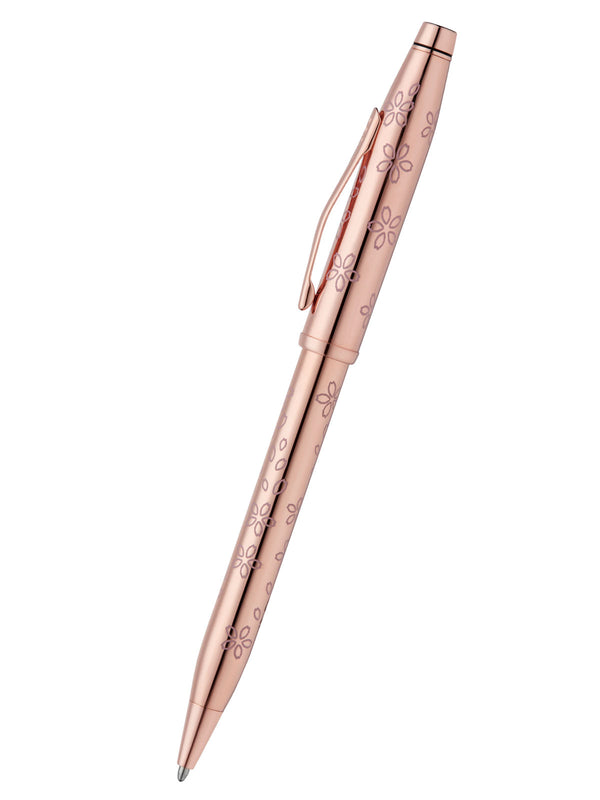Cross Century® II Cherry Blossom Rose Gold Plated Ballpoint Pen