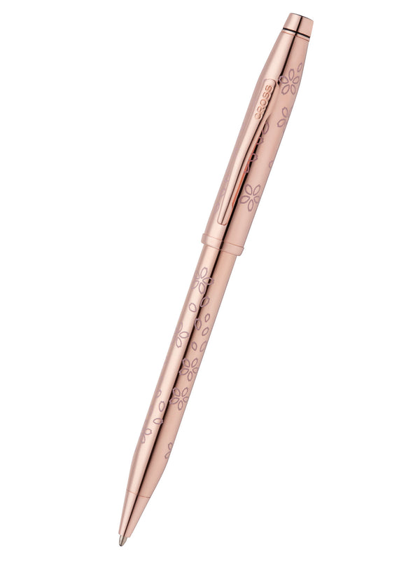 cross Century® II Cherry Blossom Rose Gold Plated Ballpoint Pen