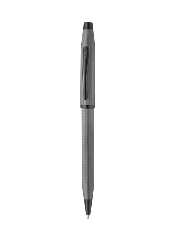 Cross Century® II Polished Slate Gray Engraved Diamond Pattern Ballpoint Pen